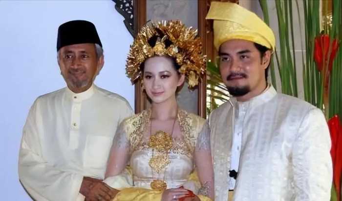 齐人之福？马来西亚华裔男子同时娶两名老婆 ，三人行婚宴照曝光！