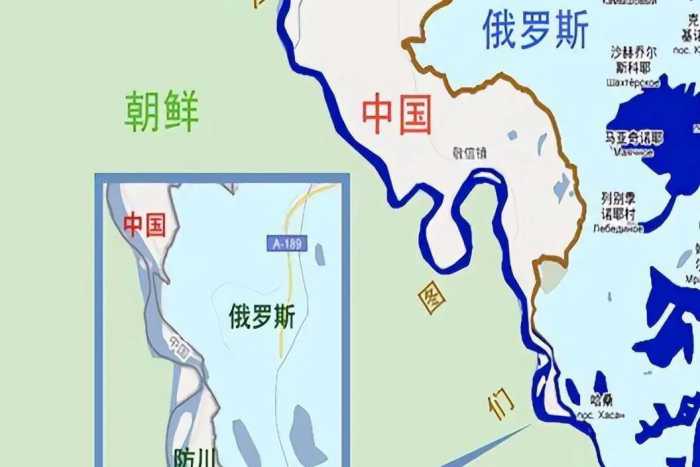 中国最窄的领土，仅有8米宽，是连接我国海外飞地的唯一通道